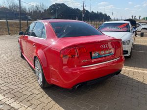 2007 AUDI RS4 RED 6 SPEED MANUAL!!!